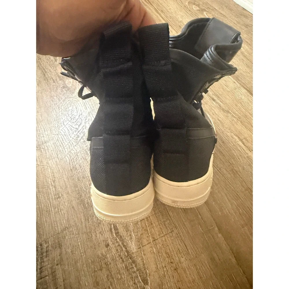 Nike SF Air Force 1 Hi Black Patent Leather AJ0963-001 Womens Size 9 Sneakers
